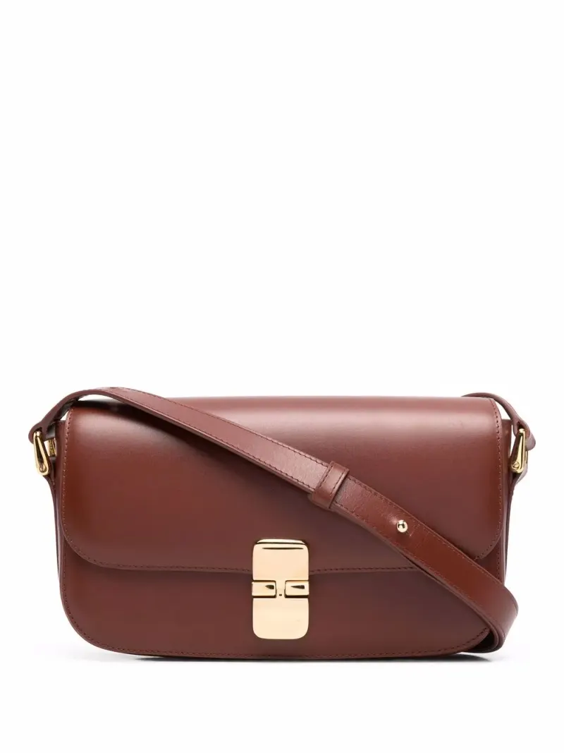 A.P.C. Grace Umhängetasche in Braun