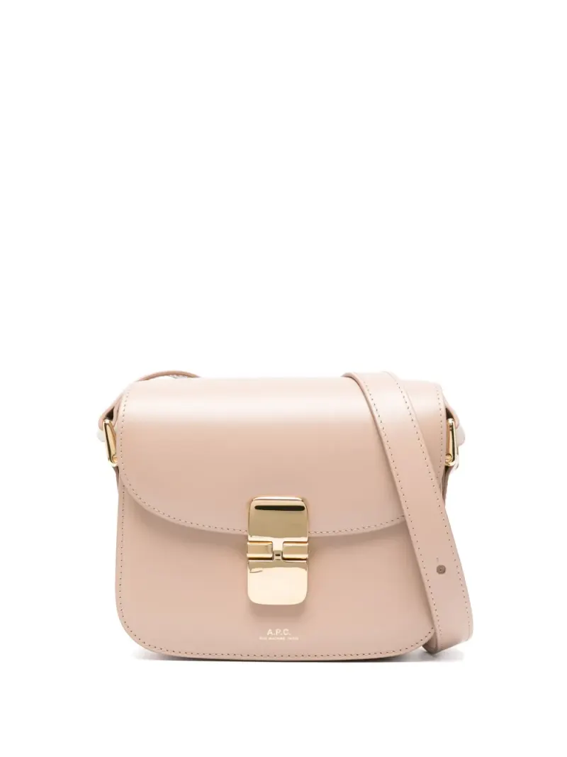 A.P.C. Mini Grace Umhängetasche Mini in Nude