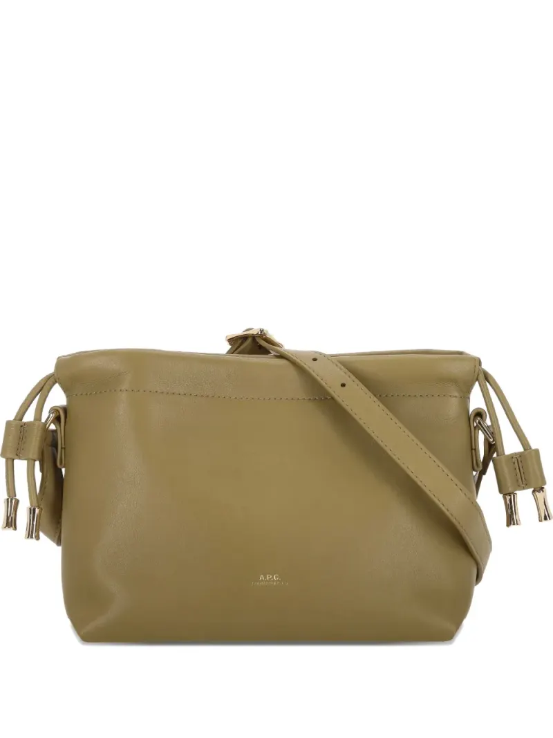 A.P.C. Mini Ninon Umhängetasche Mini in Grün