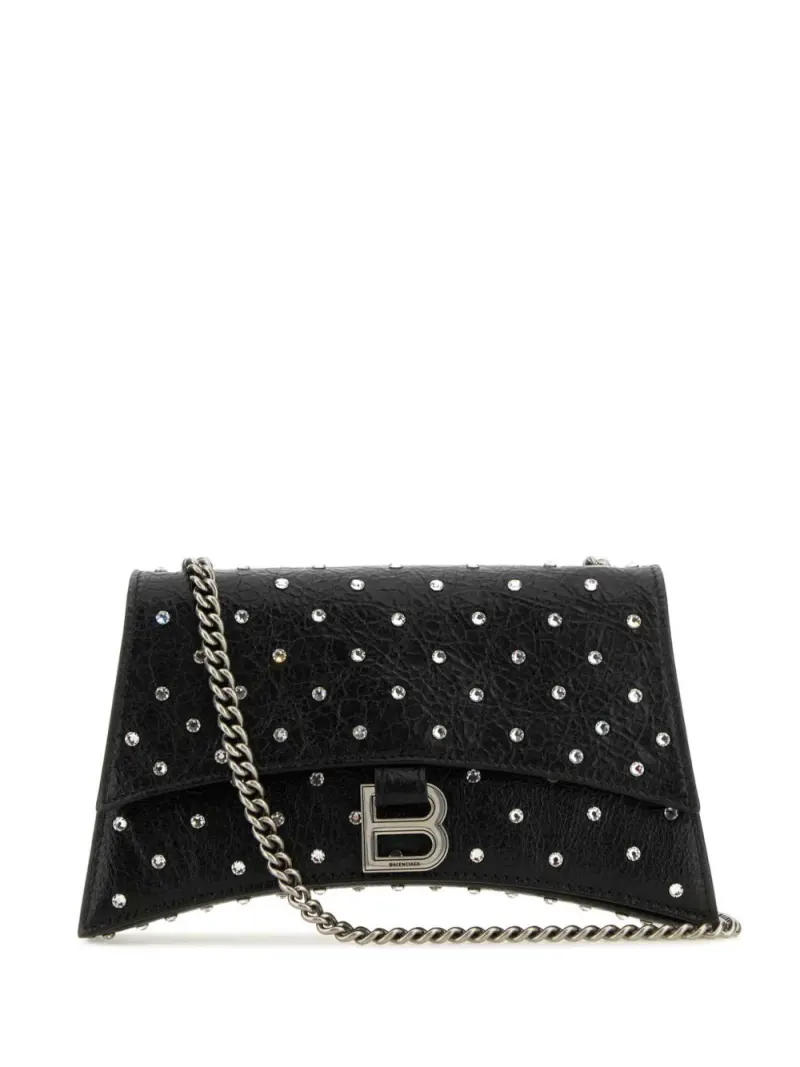 Balenciaga Crush OS in Schwarz – Schultertaschen