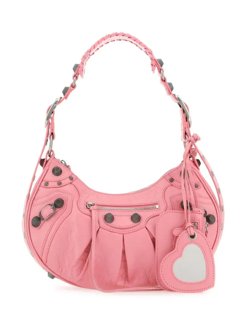 Balenciaga Le Cagole Schultertasche in Rosa