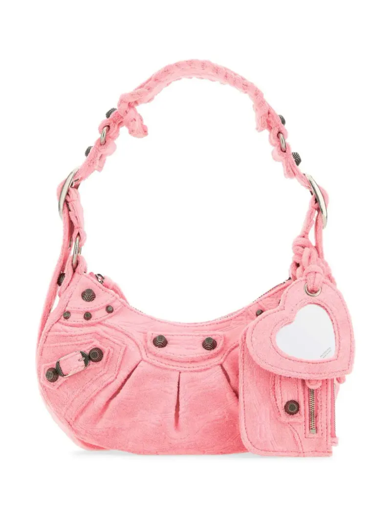 Balenciaga Mini Le Cagole Schultertasche Mini in Rosa