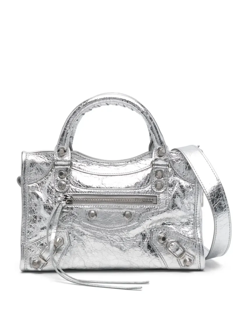 Balenciaga Mini Le City Tote Bag Mini in Silber