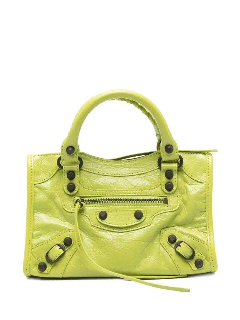 Balenciaga Mini Le City Tote Bag Mini in Grün