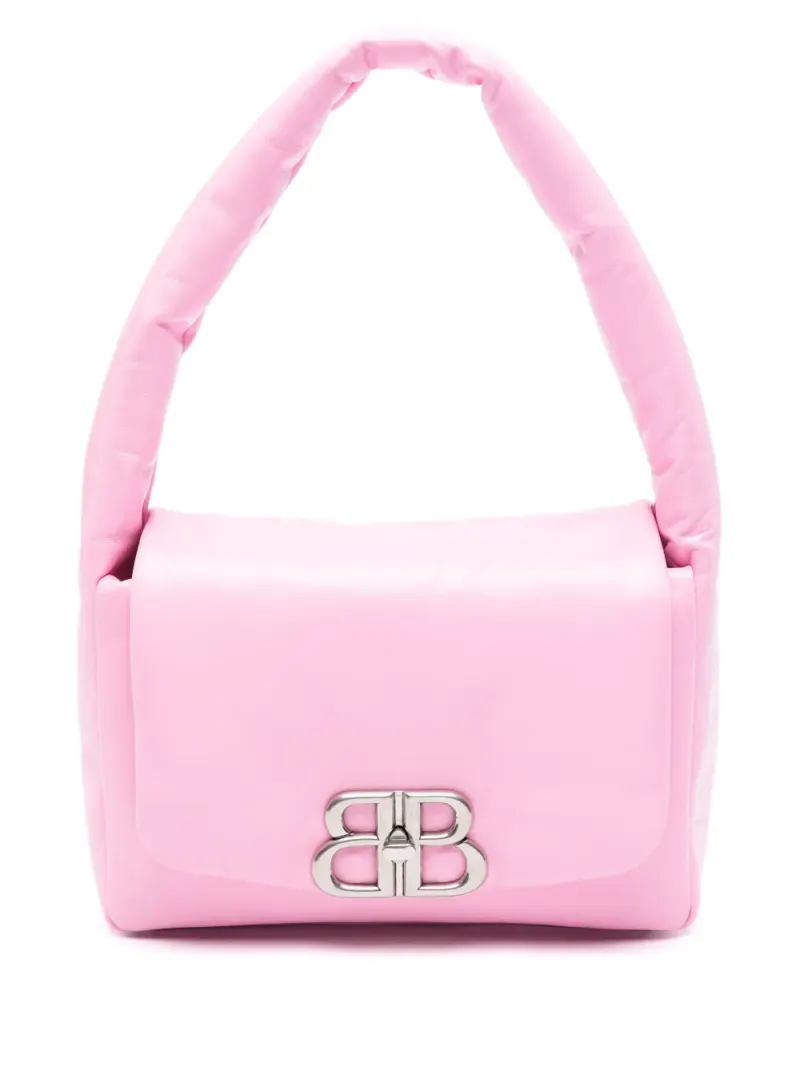 Balenciaga Monaco OS in Rosa – Schultertaschen