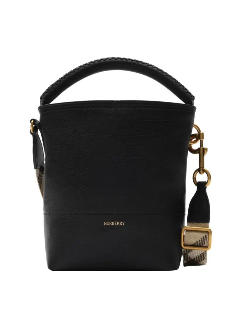 Burberry Mini B Clip Beuteltasche Mini in Schwarz