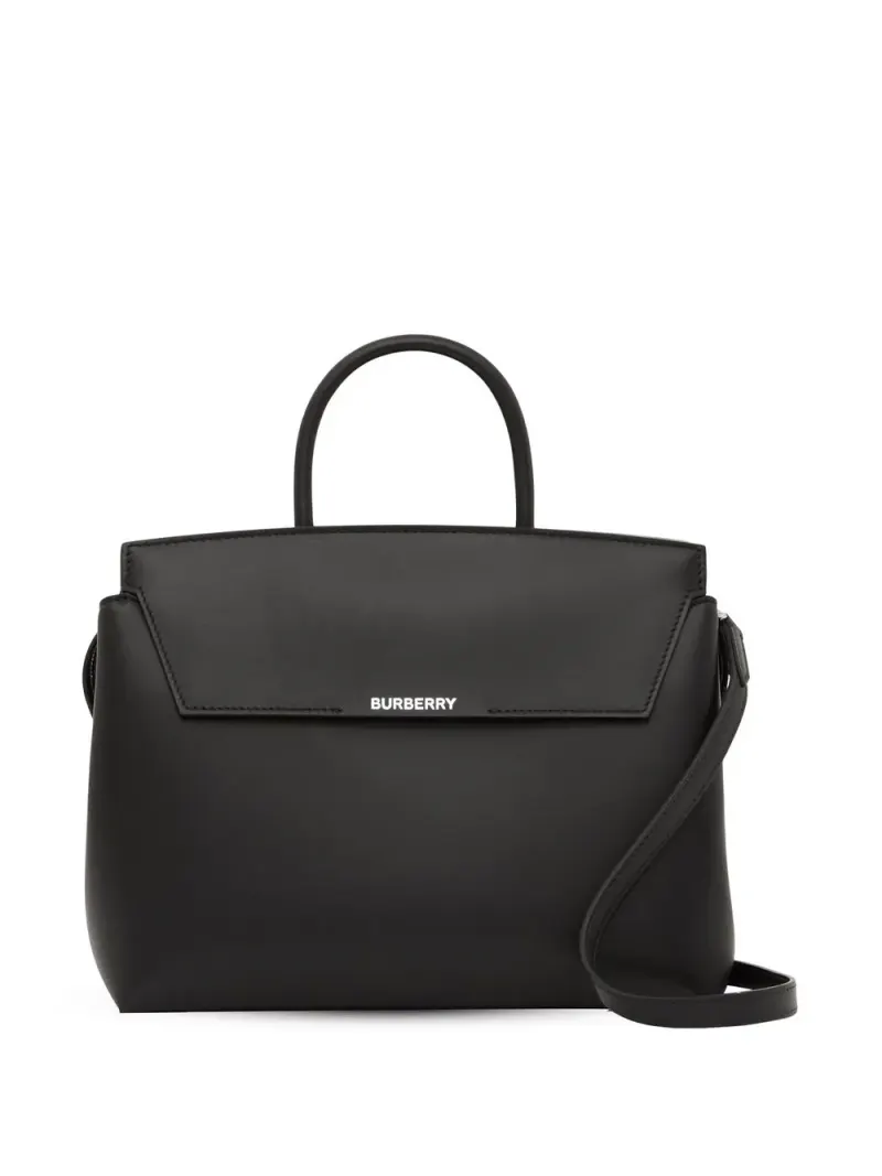Burberry Mittelgroße Catherine Handtasche in Schwarz