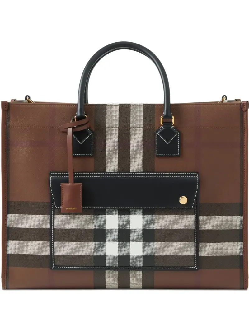 Burberry Freya Handtasche in Braun