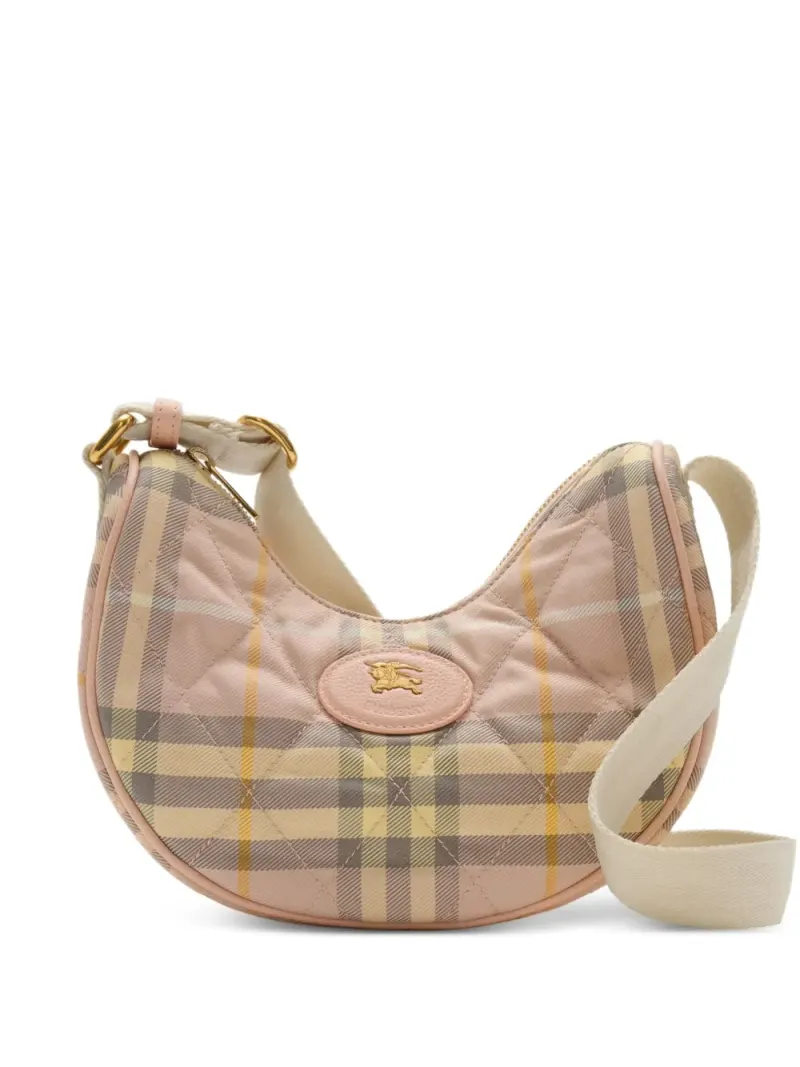 Burberry Horseshoe Umhängetasche in Nude