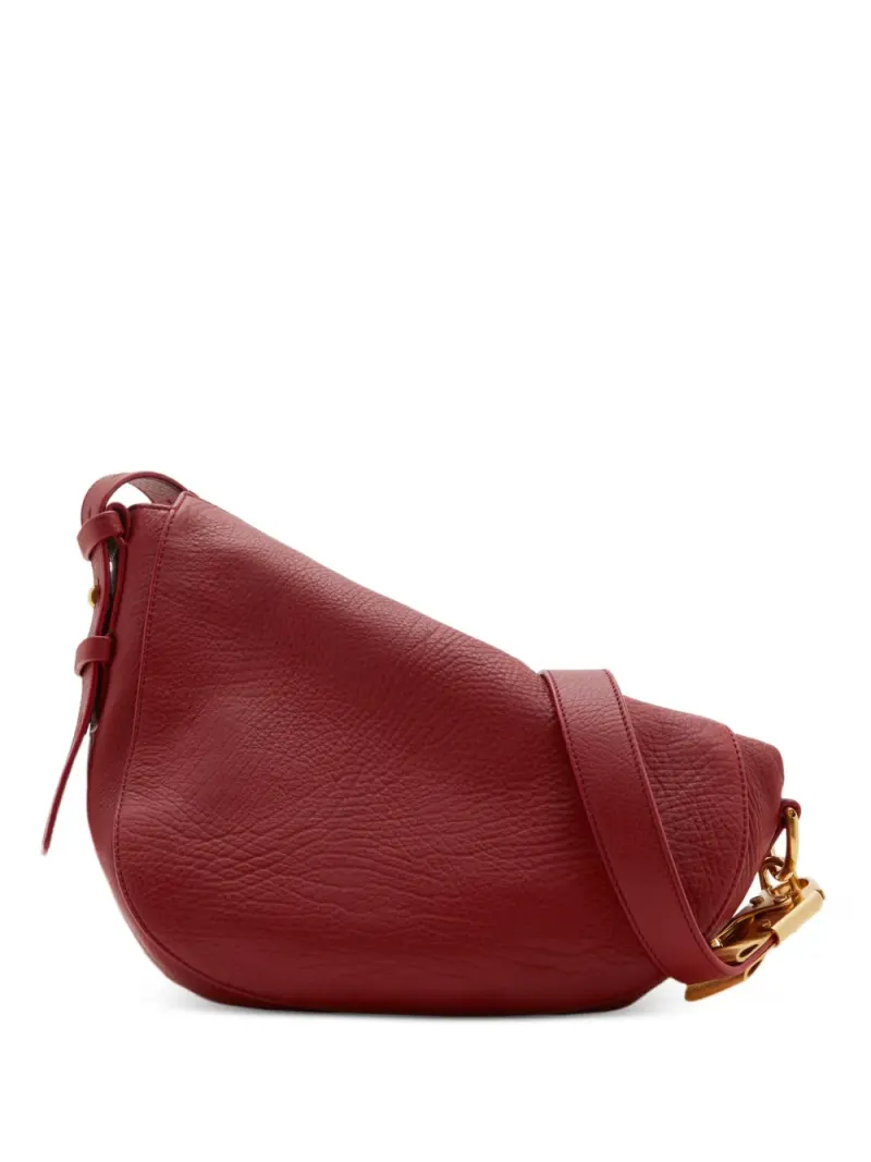 Burberry Kleine Knight Schultertasche in Rot