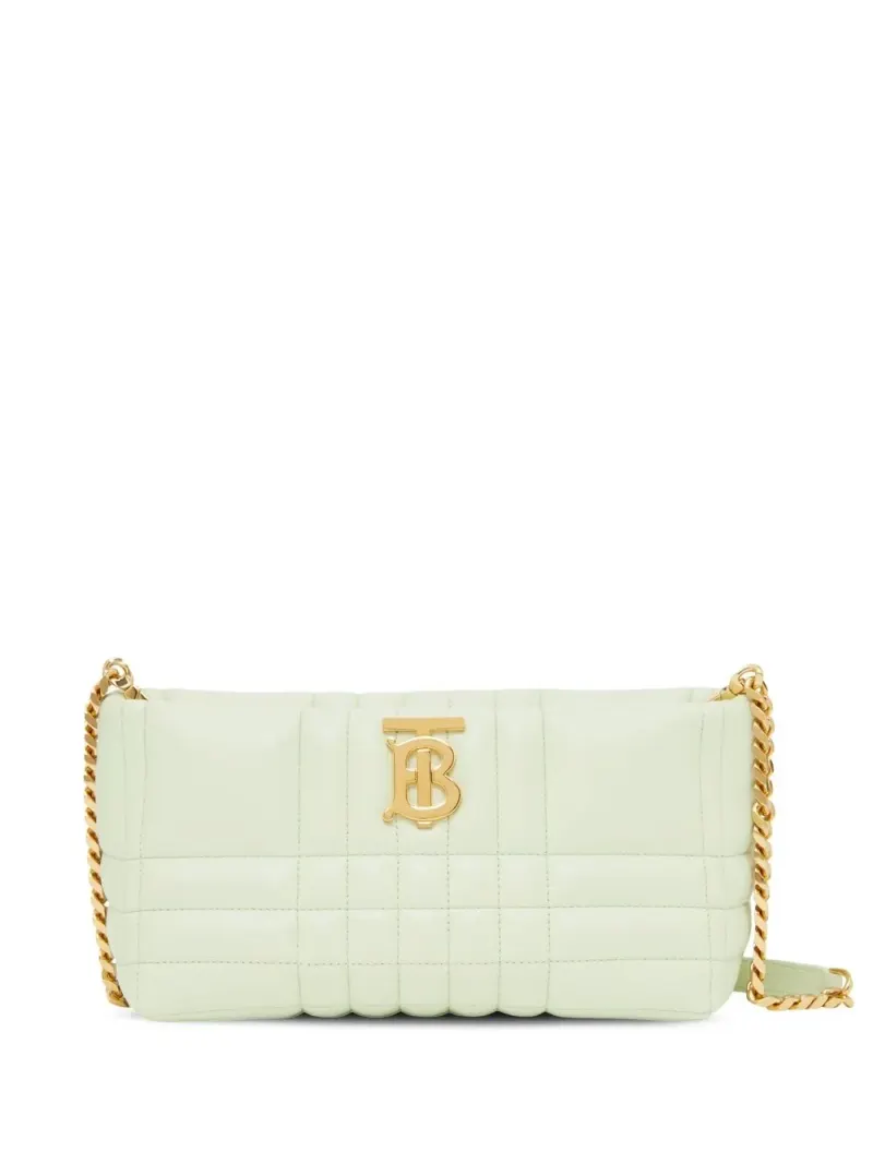 Burberry Kleine Lola Schultertasche in Grün