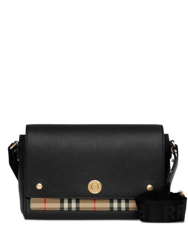 Burberry Note Umhängetasche in Schwarz