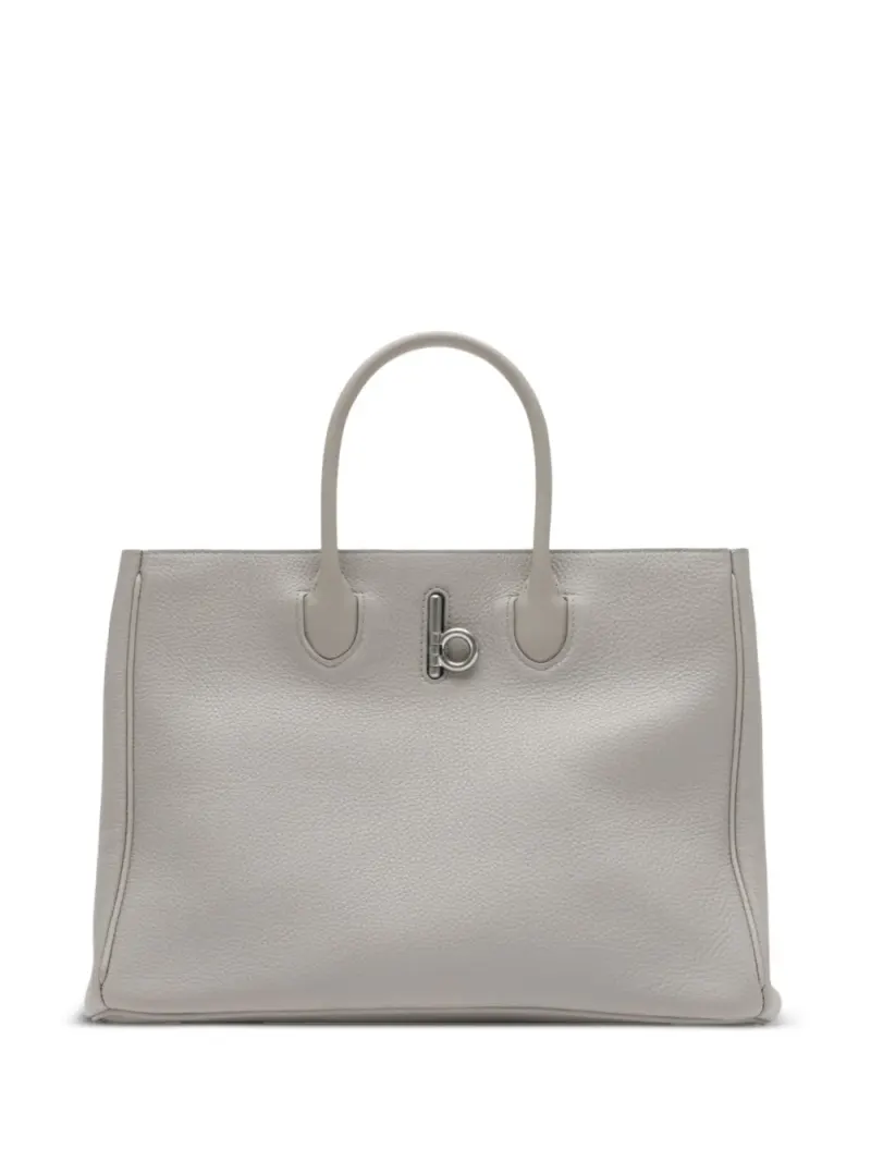 Burberry Kleine Rocking Horse Tote Bag in Grau
