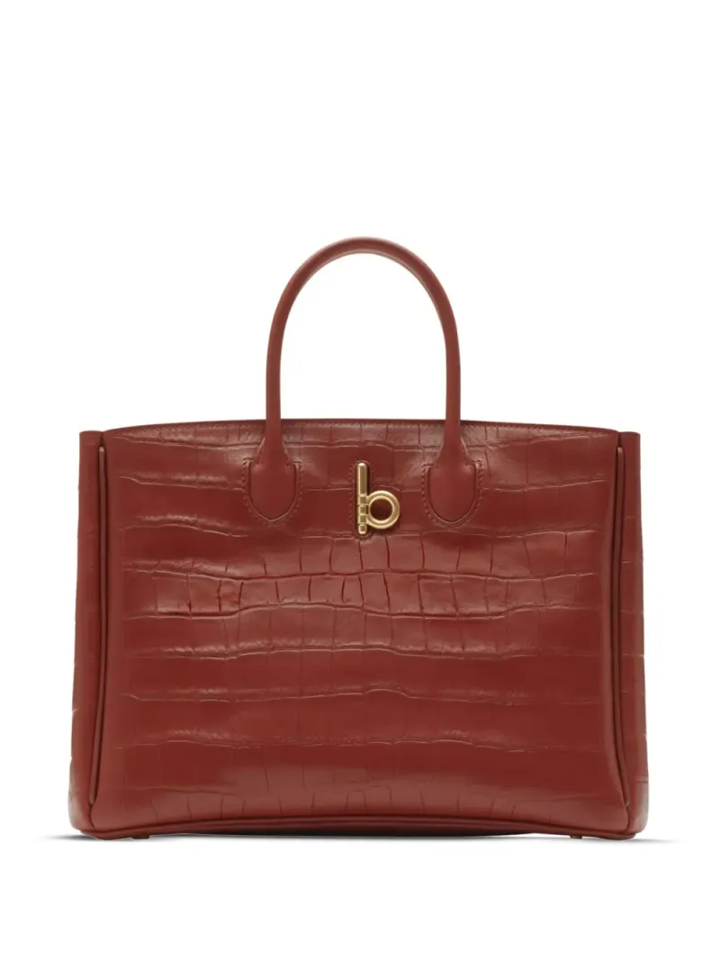 Burberry Kleine Rocking Horse Tote Bag in Rot