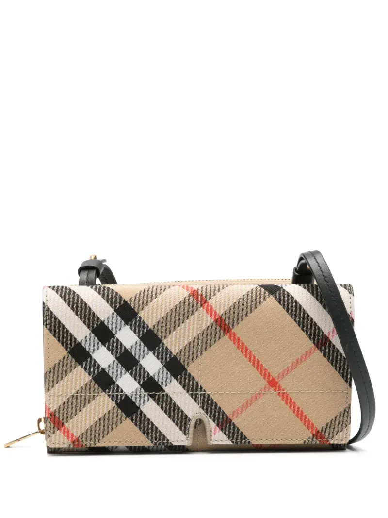 Burberry Snip Clutch in Nude