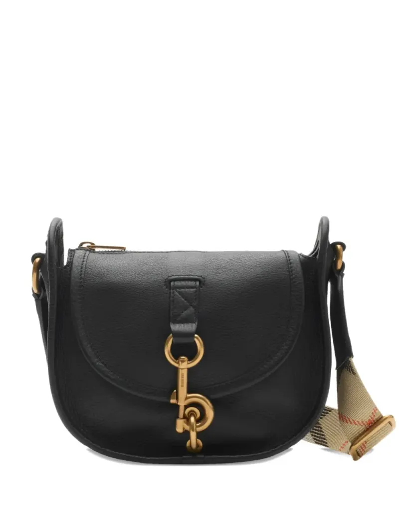 Burberry Umhängetasche mit B-Schnalle in Schwarz