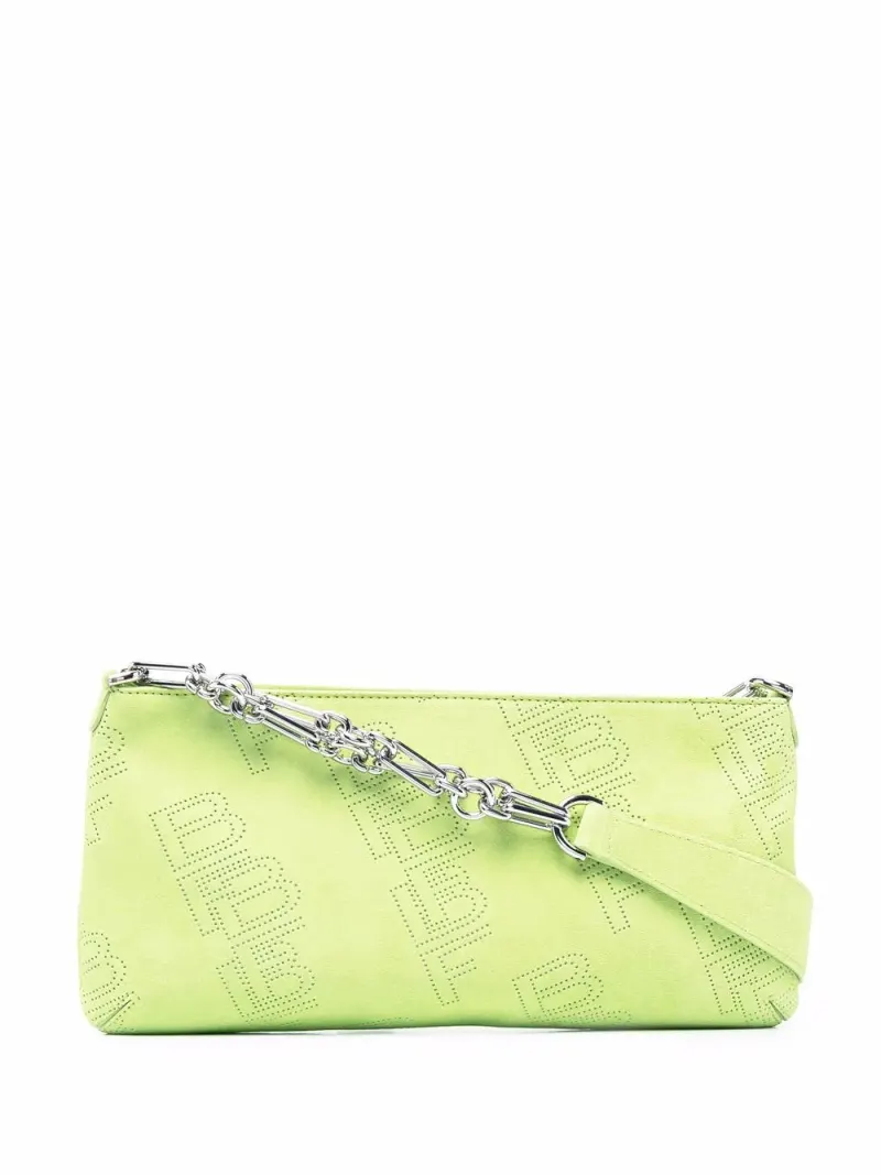 By Far Holly Schultertasche in Grün