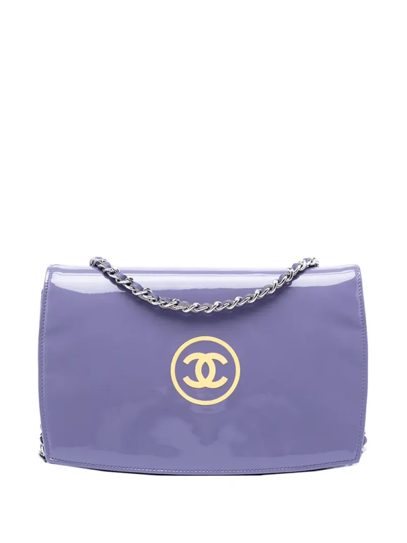 Chanel CC Portemonnaie in Violett – Pre-owned Taschen
