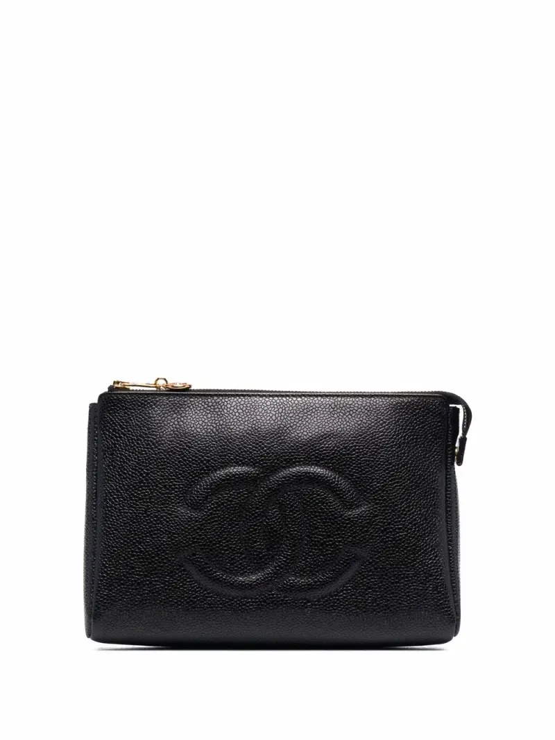 Chanel Clutch in Schwarz – Pre-owned Taschen