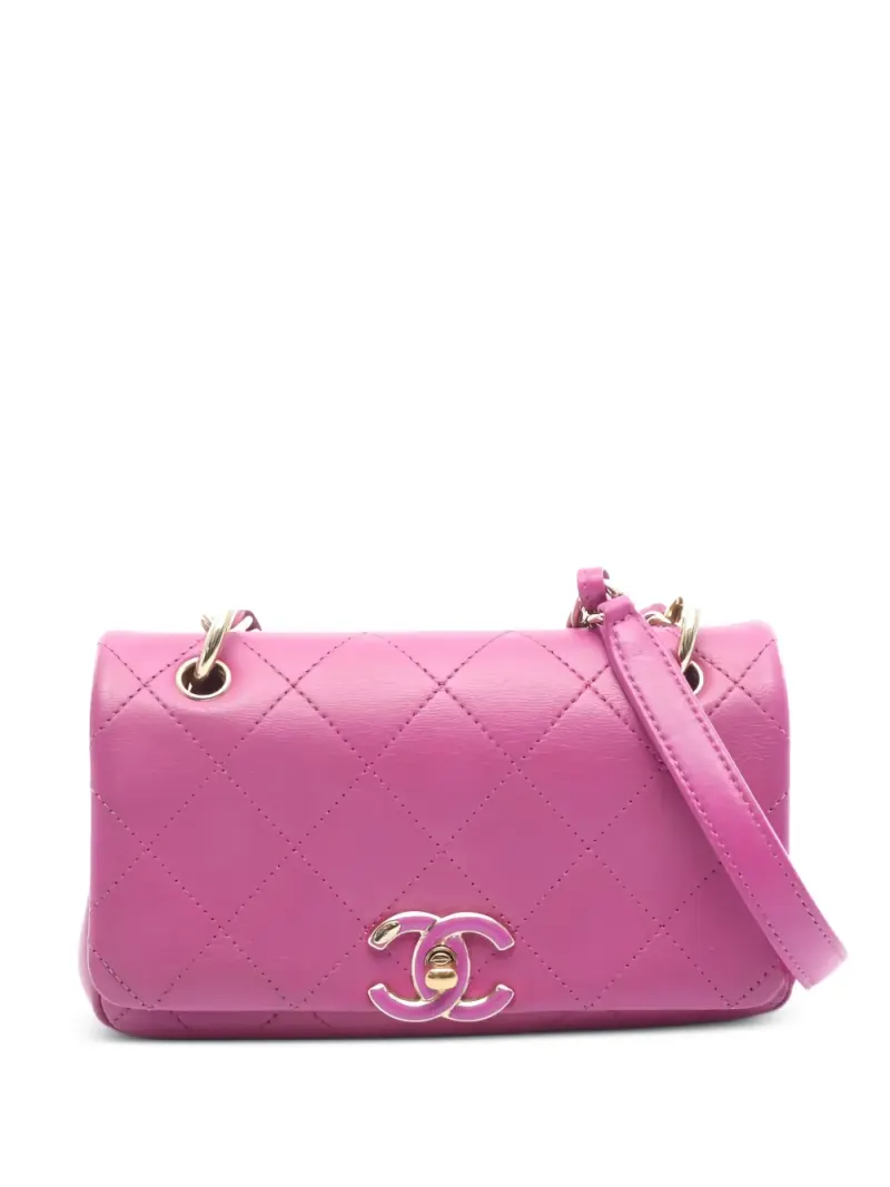 Chanel Double Flap in Rosa – Pre-owned Taschen