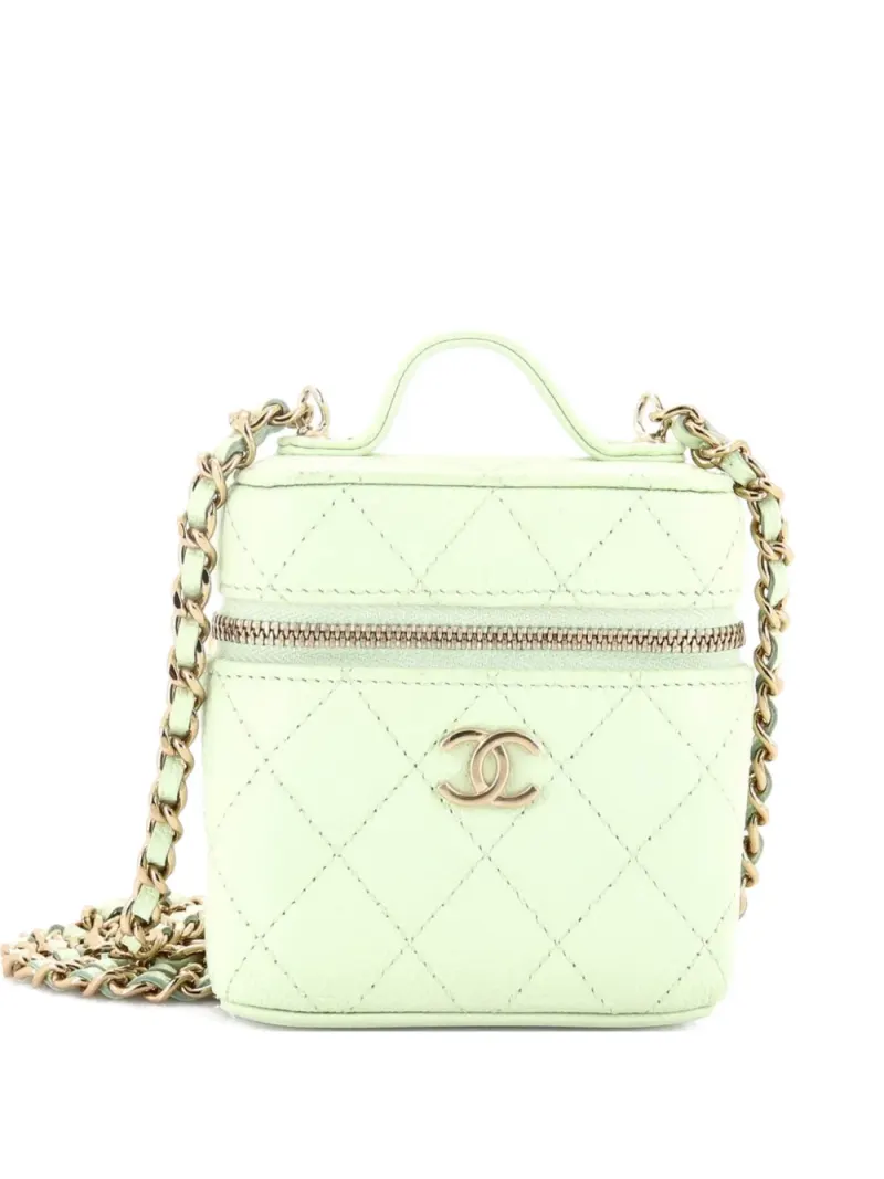 Chanel Handle with Care in Grün – Pre-owned Taschen