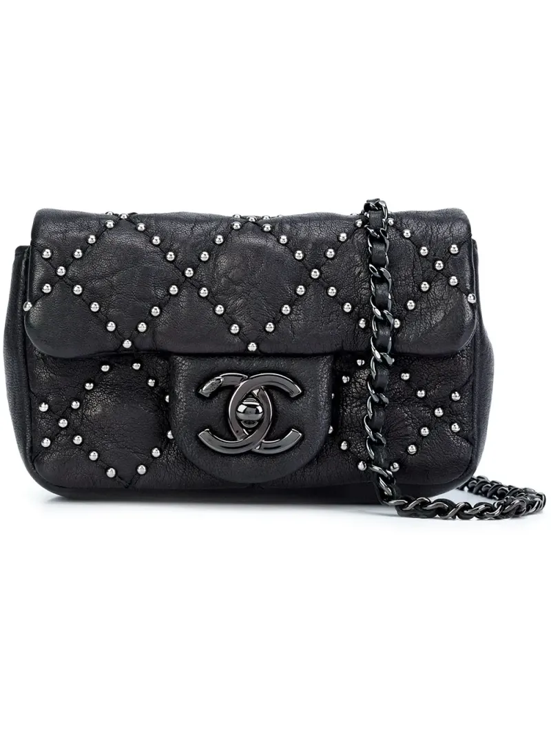 Chanel Paris Dallas Mini in Schwarz – Pre-owned Taschen