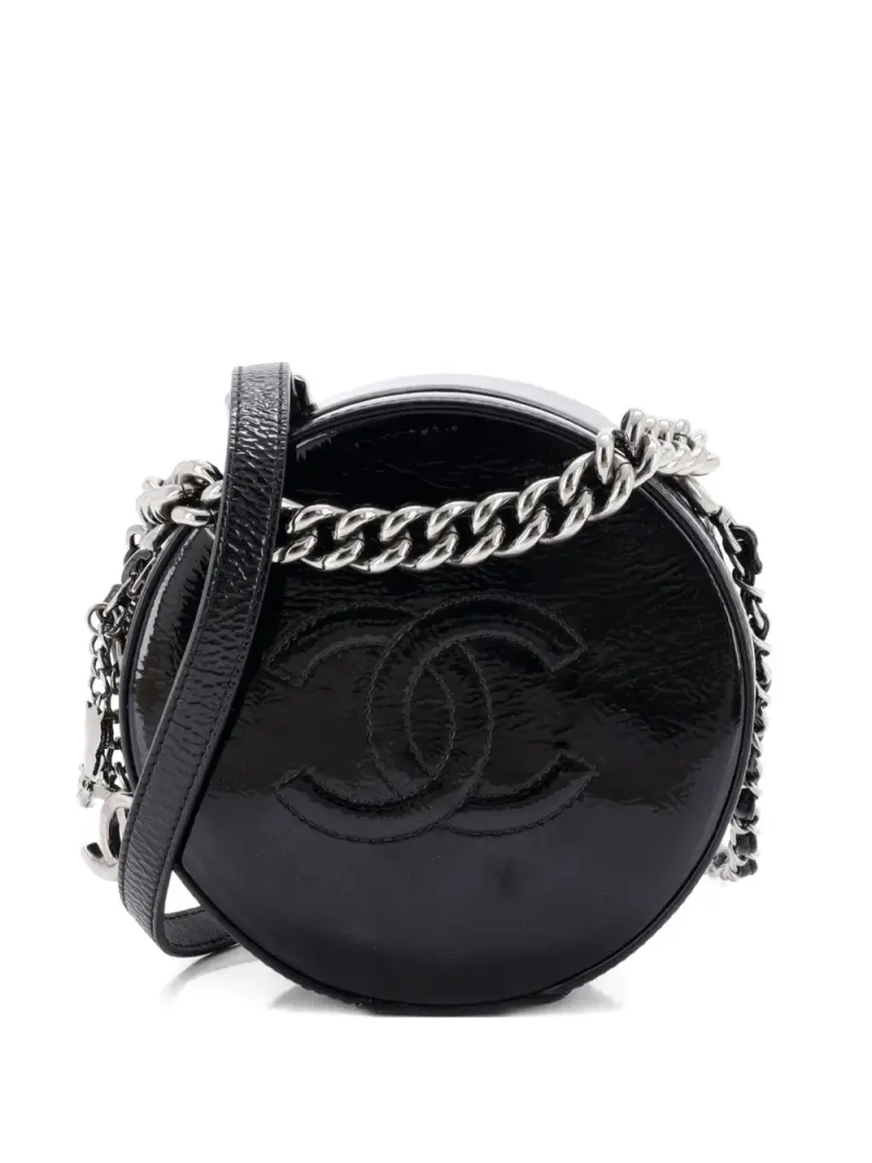 Chanel Round as Earth in Schwarz – Pre-owned Taschen