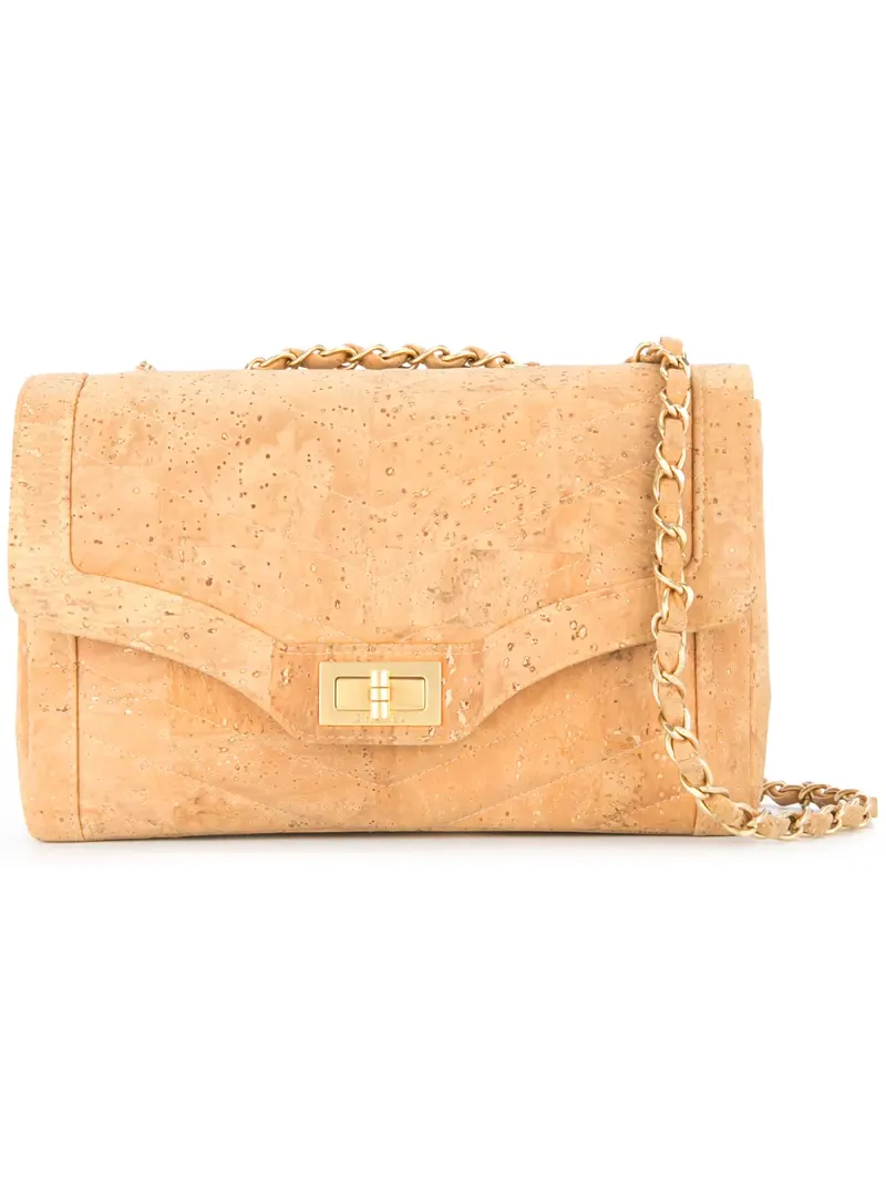 Chanel Pre-owned Schultertasche mit Mademoiselle Lock in Nude