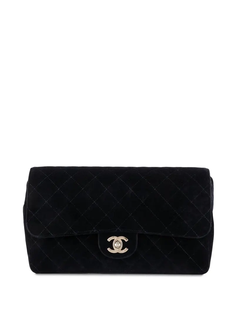 Chanel 1997 Schultertasche in Blau
