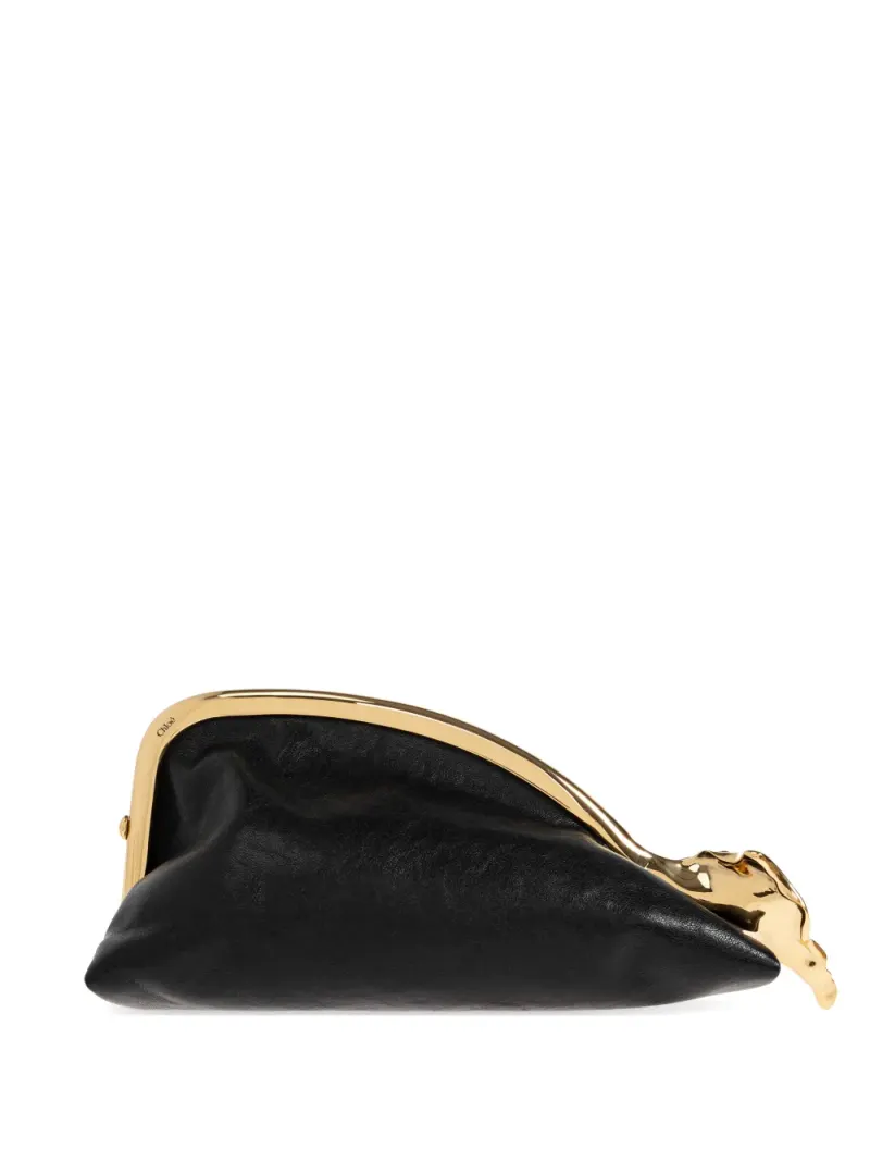 Chloé small Eden Treasures clutch bag in Schwarz