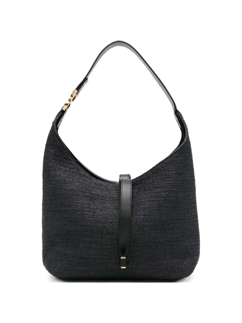 Chloé Kleine Marcie Schultertasche in Schwarz