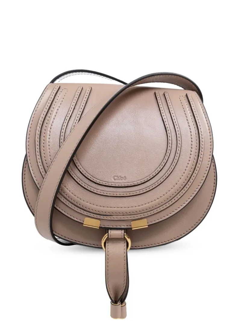 Chloé Kleine Satchel-Tasche in Nude