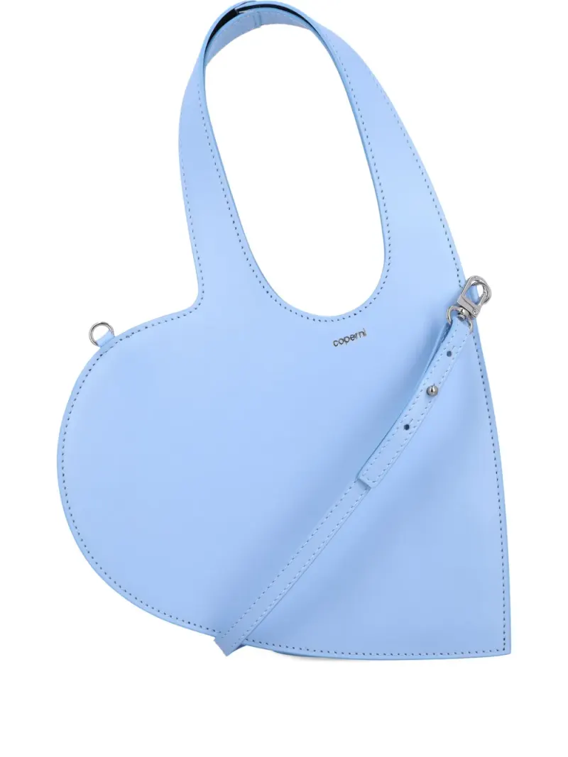 Coperni Heart Mini in Blau – Tote Bags