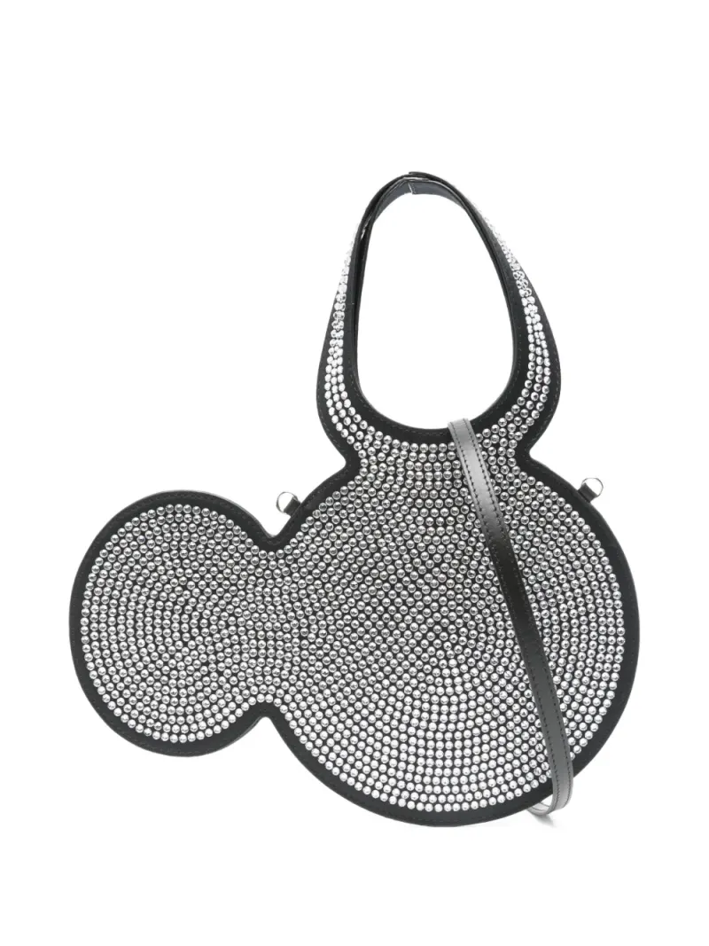 Coperni Mini Mickey Tote Bag mit Verzierung Mini in Schwarz