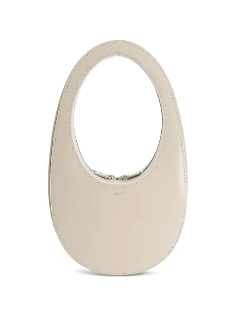 Coperni Polierte Swipe Mini-Tasche Mini in Nude