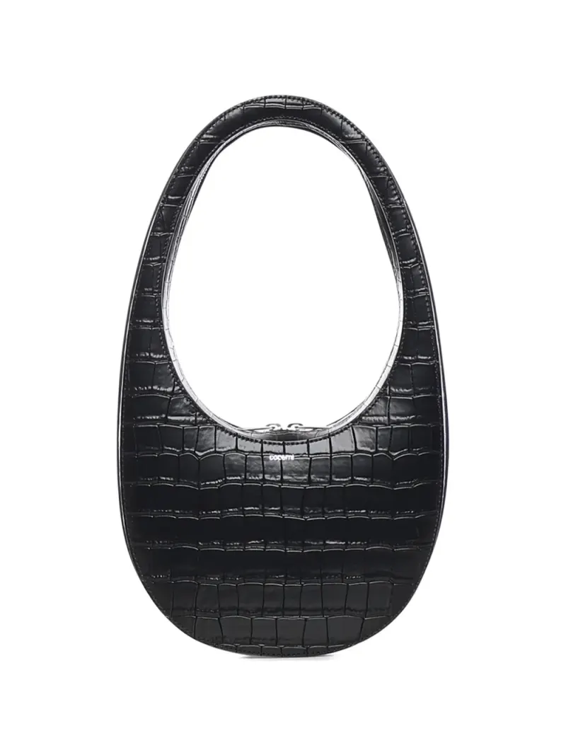 Coperni Schultertasche aus Leder in Schwarz