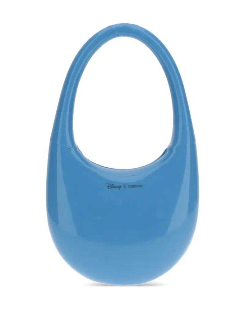 Coperni x Coperni Liquid Schultertasche in Blau