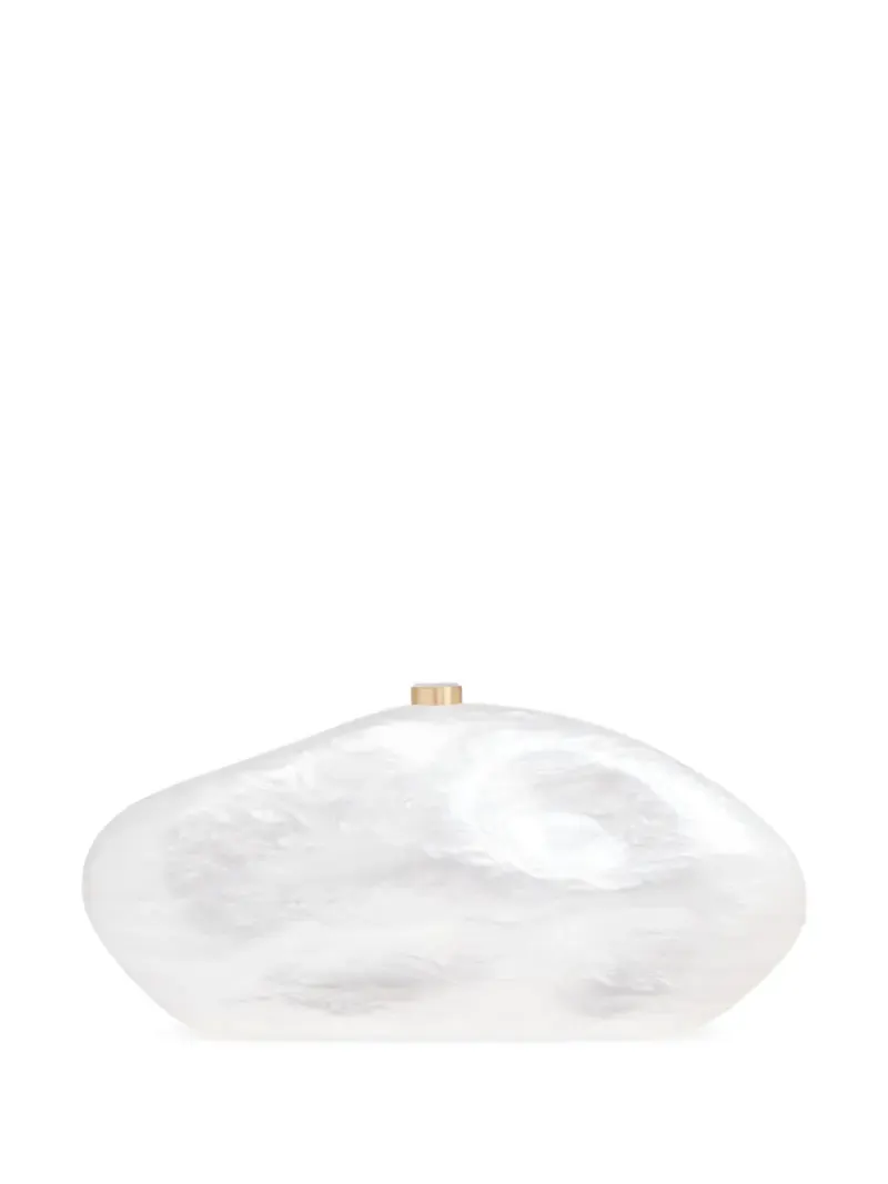 Cult Gaia Caldera Clutch in Nude