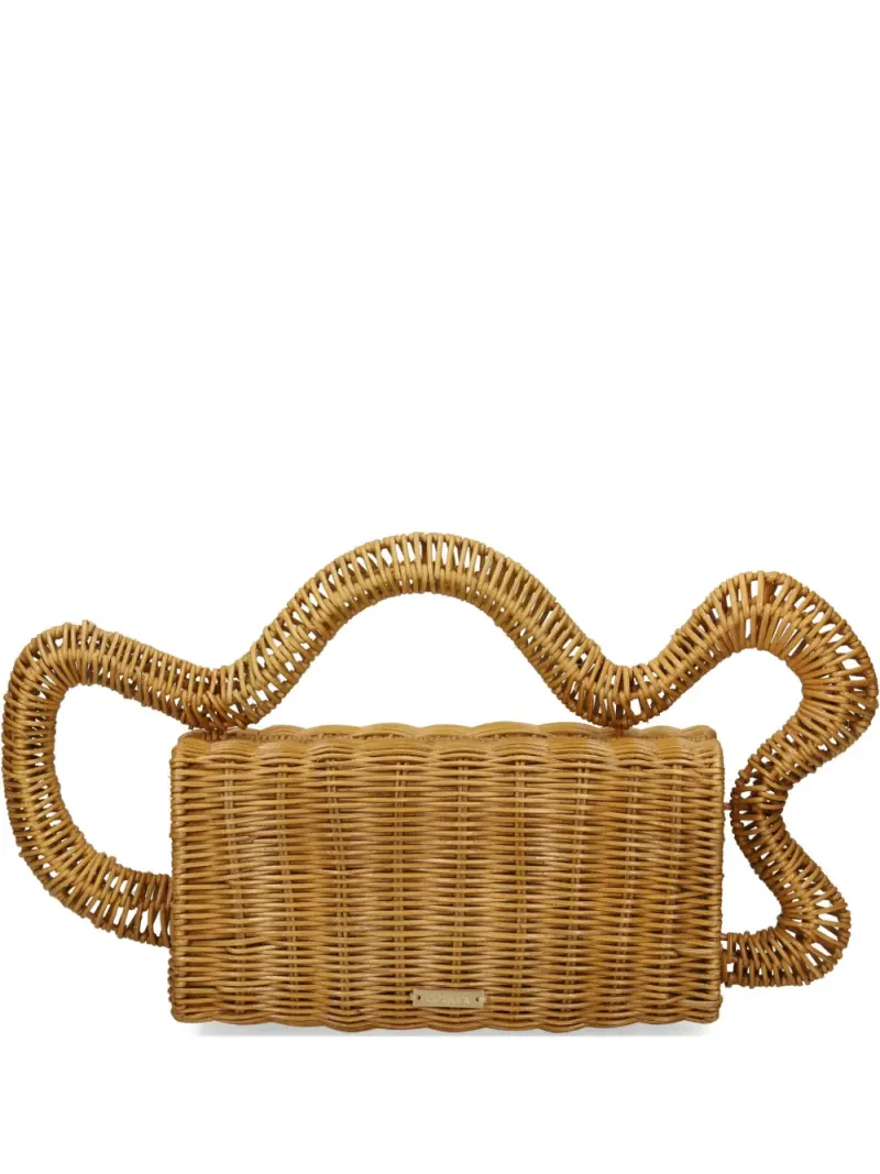 Cult Gaia Elsa Clutch in Gold