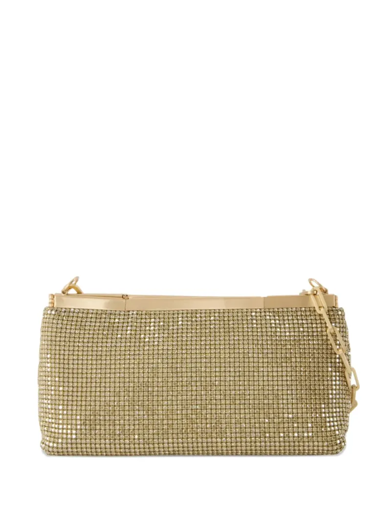 Cult Gaia Felice Clutch in Gold