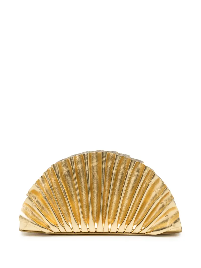 Cult Gaia Mini Nala Clutch Mini in Gold