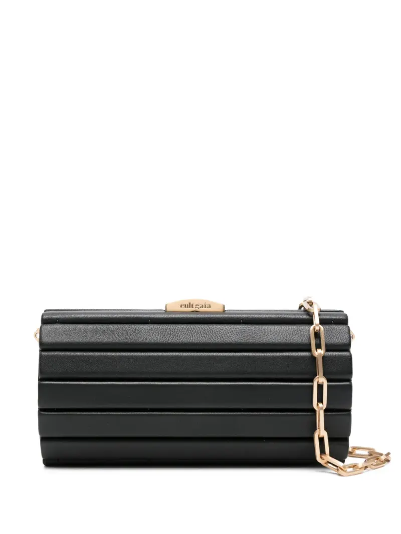 Cult Gaia Rolie Polie Mini-Tasche mit Kettenriemen Mini in Schwarz