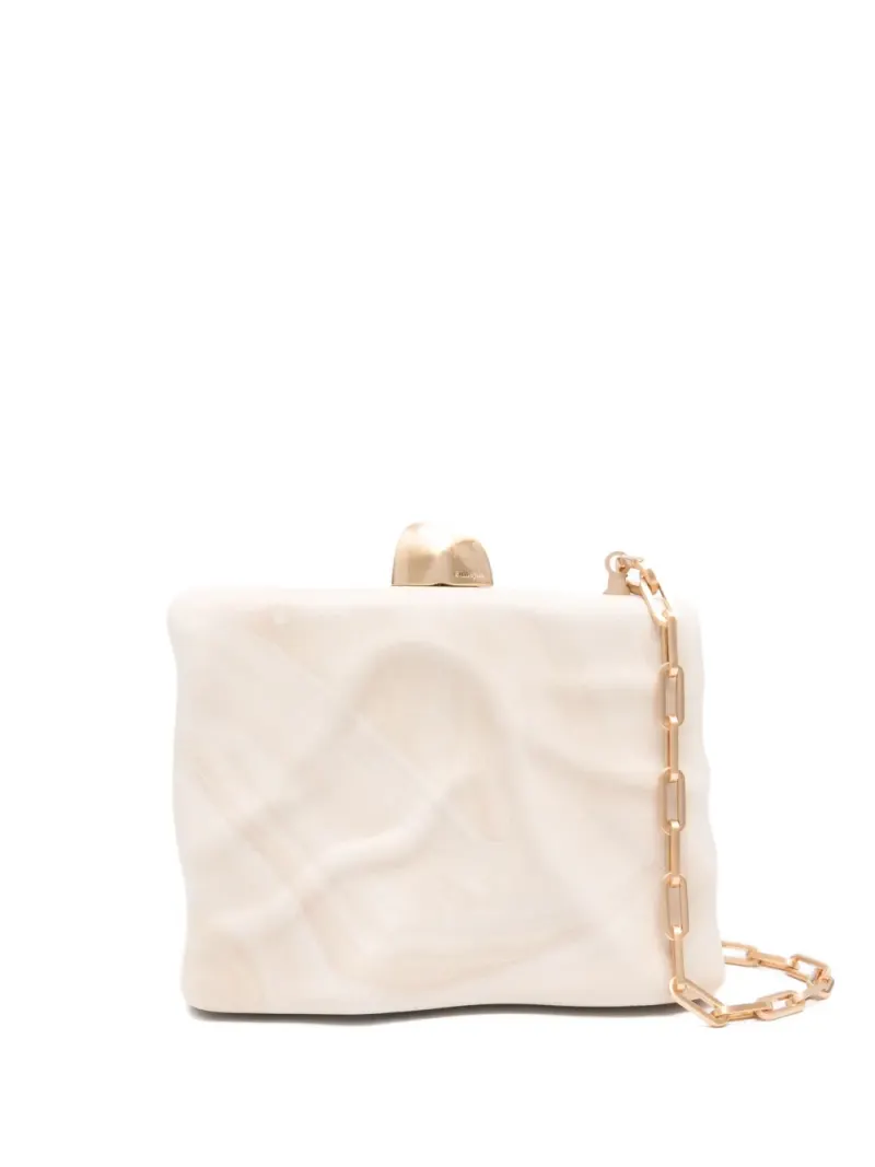 Cult Gaia Skulpturale Flyn Minitasche in Nude