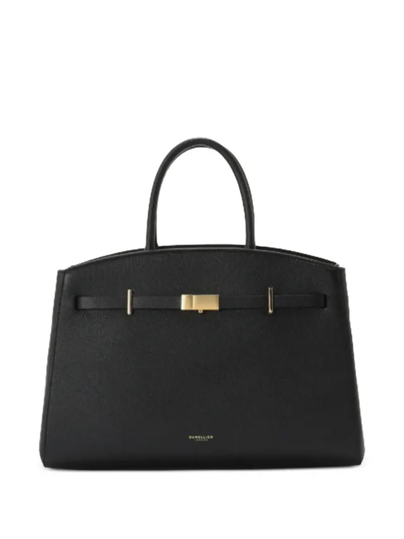 DeMellier Midi Hudson Tote Bag in Schwarz