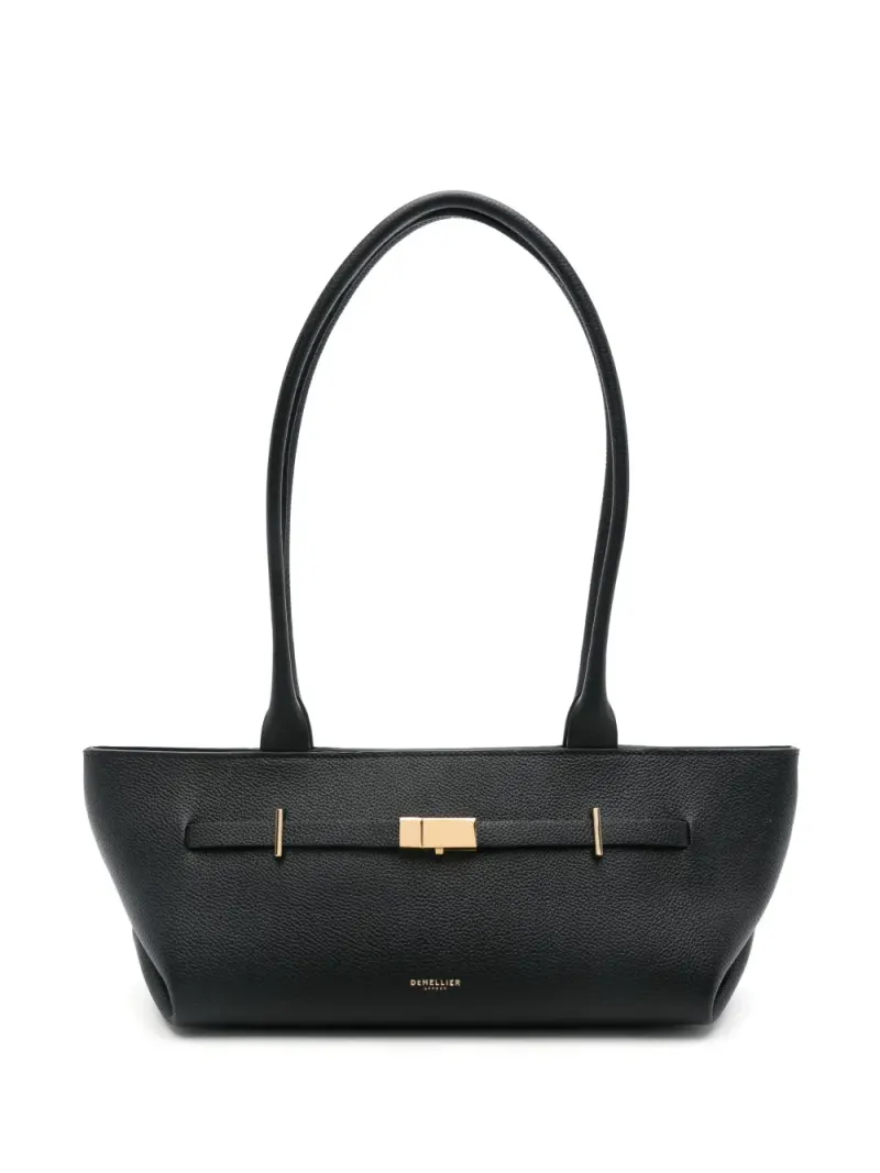 DeMellier New York Schultertasche in Schwarz