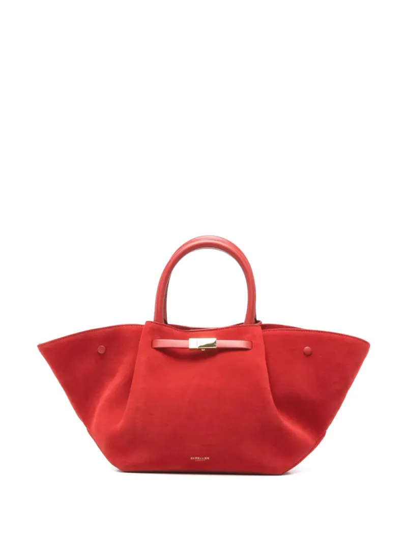 DeMellier Mittelgroße New York Tote Bag in Rot