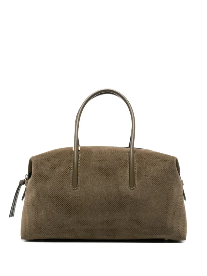 DeMellier Perforierter The Midi Stockholm Tote Bag in Grün