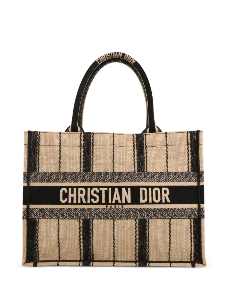 Dior Book Tote in Nude