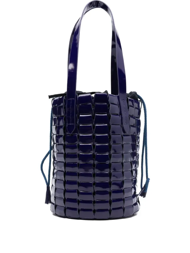 Dragon Diffusion Beuteltasche aus Lackleder in Violett