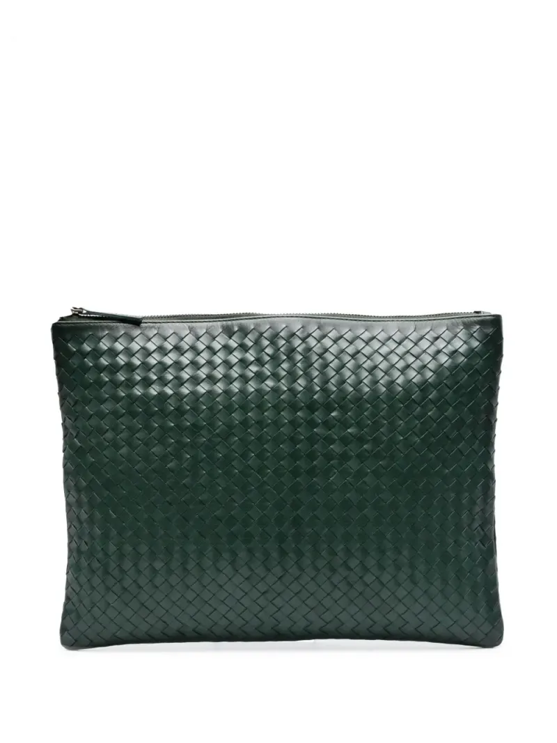 Dragon Diffusion Clutch aus veganem Leder in Grün